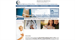 Desktop Screenshot of cabeza-cuello.com